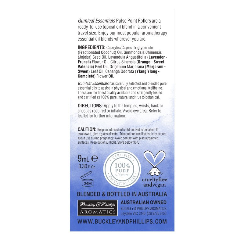 Sleep Soundly Pulse Point Roller