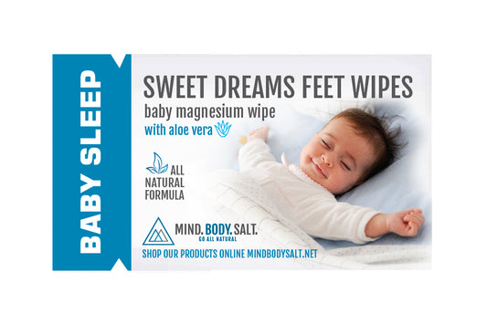 Twin Pack - Baby Magnesium Wipes | 25 pack