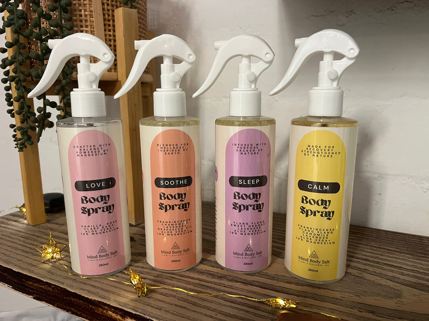 Infused Body Spray Bundle - 4 Pack
