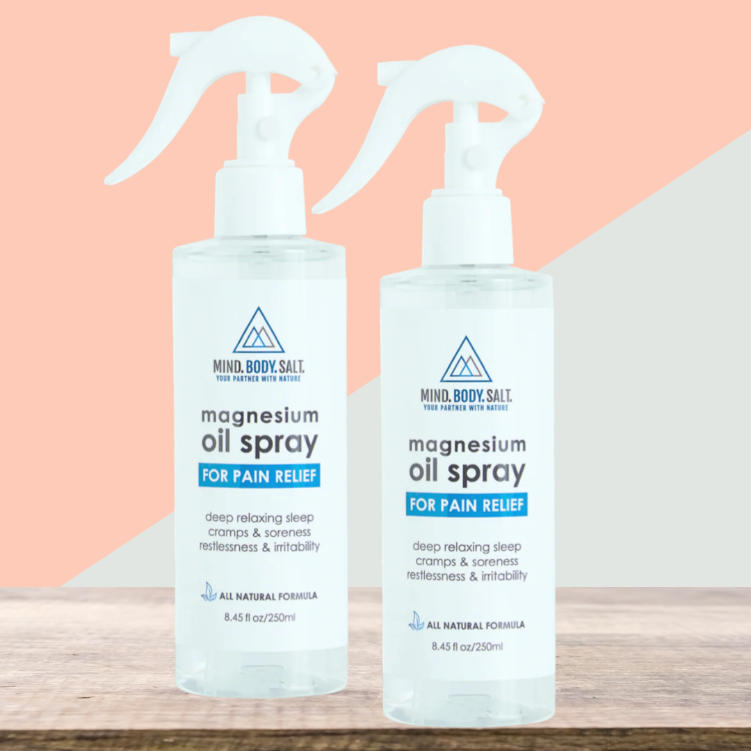 2 x 250ml Magnesium Oil Sprays