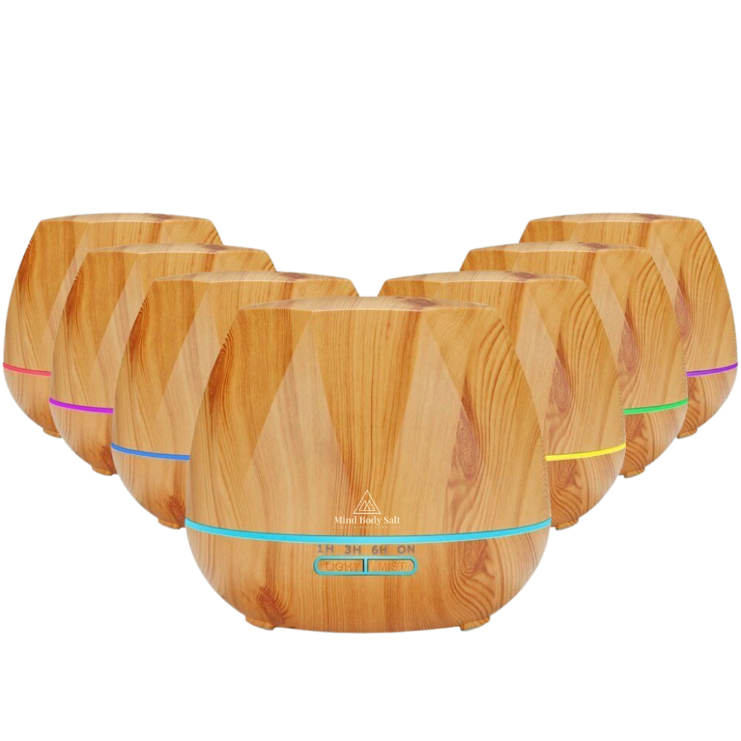 "Luna" Natural Aroma Diffuser Light Wood 400ml