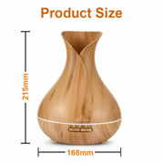 "Isabella" Natural Aroma Diffuser Light Wood Vase 400ml