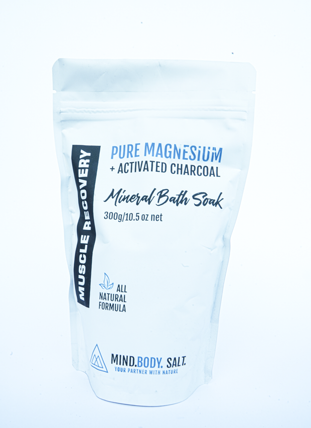 Pure Magnesium + Activated Charcoal Bath Soak