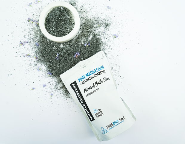 Pure Magnesium + Activated Charcoal Bath Soak
