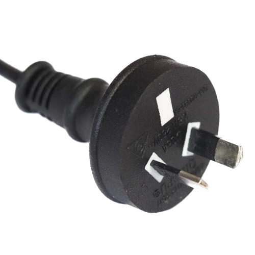Replacement Crystal Lamp Power Cord – Black (220V-240V)